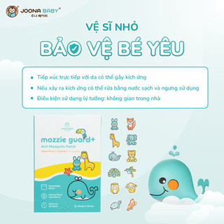 Combo miếng dán chống muỗi Mozzie Guard+ & xịt khuẩn 80ml - JOONA BABY