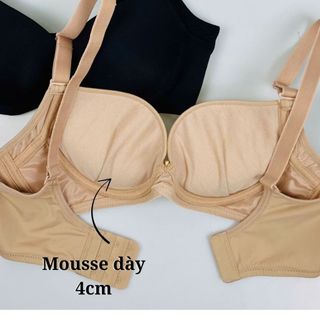 Áo Ngực Mặc Áo Dài A-377 | Mousse Dày 4cm – Nâng Ngực Cho Nàng Lép – Không Tuột – Lamagie Chính Hãng