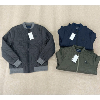Áo golf bomber Hazzy nối chuyền chất dày dặn mềm ấm , bo gấu bo tay chắc chắn