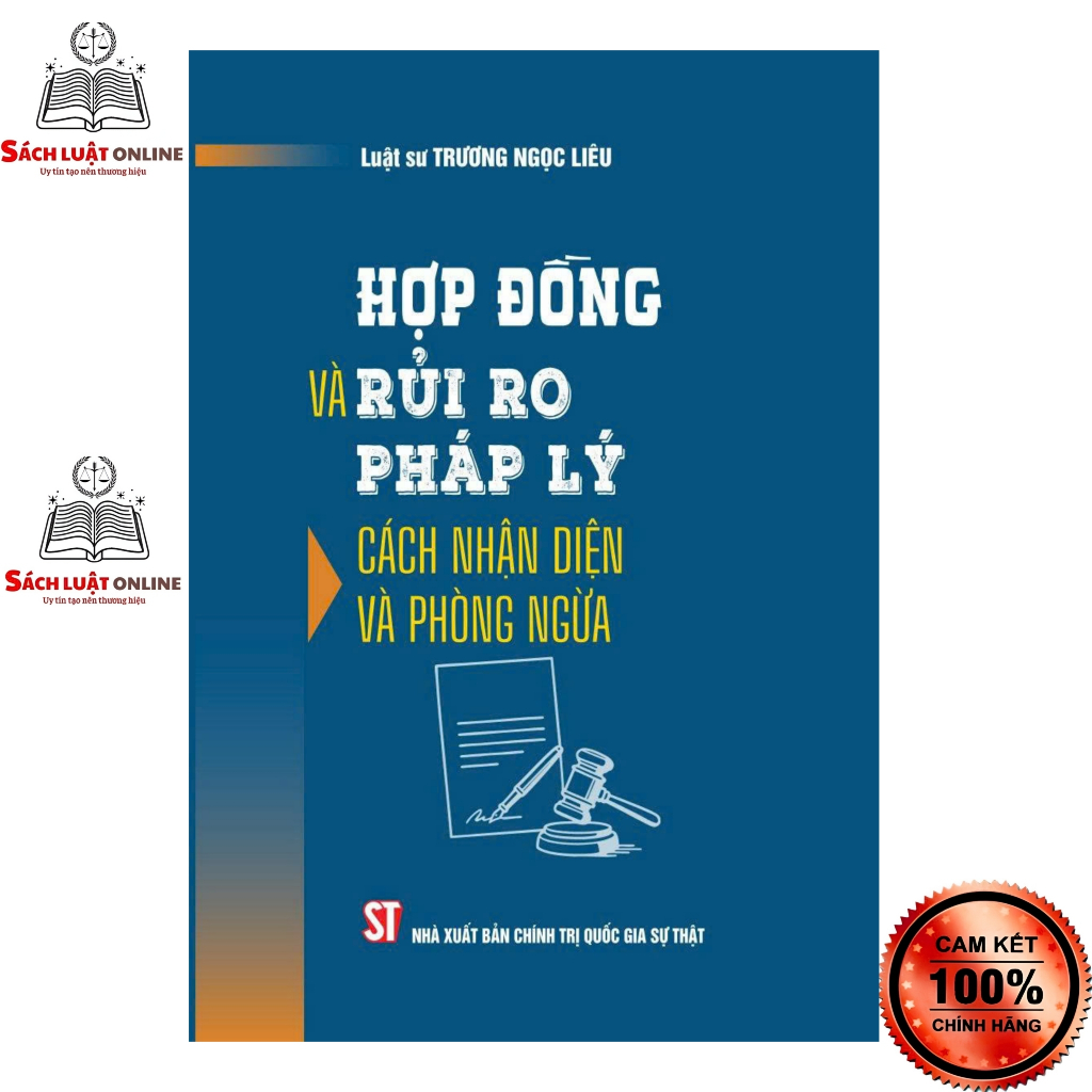 Sách - Hợp đồng và rủi ro pháp lý: Cách nhận diện và phòng ngừa