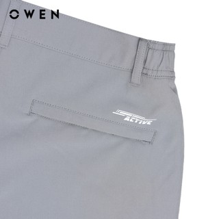 Owen - Quần short Sport Life SS252403 màu Xám nhạt chất liệu Polyspun spandex