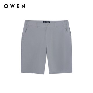 Owen - Quần short Sport Life SS252403 màu Xám nhạt chất liệu Polyspun spandex