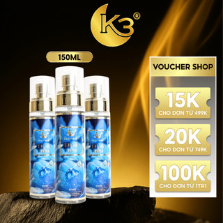 Body Mist Nam Gingham Fresh 150ML - K3 Perfume