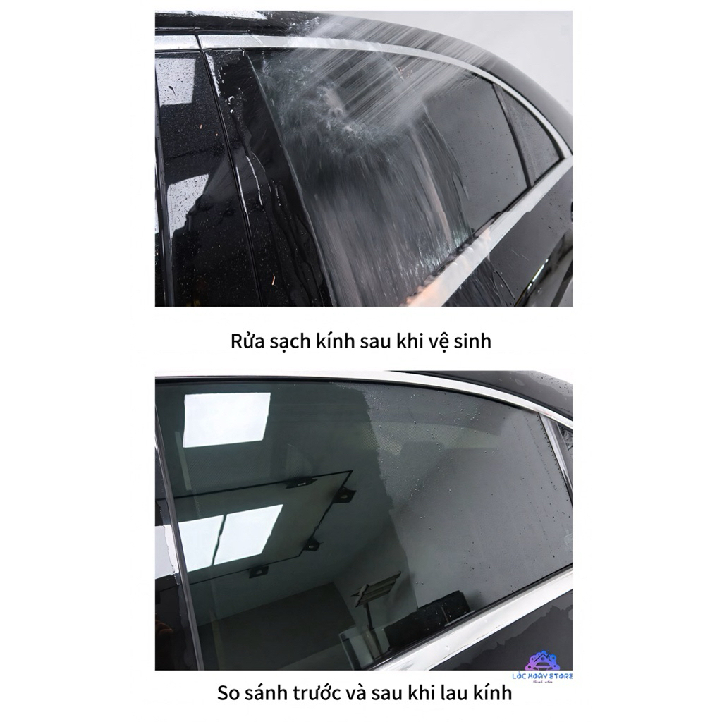 Bột đánh bóng kính ô tô loại bỏ màng dầu, đánh bóng thủy tinh pha lê