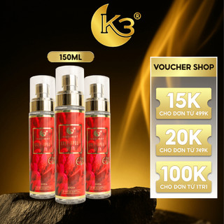 Body Mist Nữ Love Spell Heat 150ML - K3 Perfume