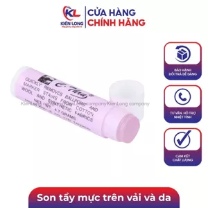 Son tẩy mực trên vải và da loại tốt hàng Đài Loan, hiệu quả cao, không làm hư vải, dễ sử dụng