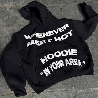 Áo hoodie wheneved local brand đi nắng ,áo khoác nam nữ form rộng vải nỉ mặc ấm hai màu đen,trắng SSL