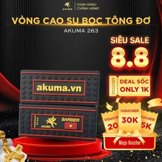 Vòng Cao Su Bọc Tông Đơ AKUMA 263 - Chống Trơn Trượt, Giảm Tiếng Ồn