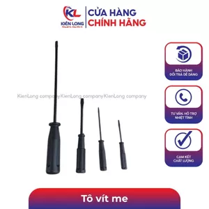 Tô vít me dùng để điều chỉnh lực căng của chỉ dưới thông qua ốc vít me nằm ổ thoi Phụ kiện ngành may