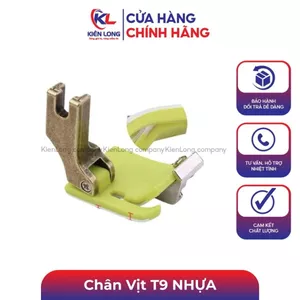 Chân Vịt T9 NHỰA Chạy Viền Ke Cữ , Lai Gấu, chân vịt may lai có thể điều chỉnh kích thước dùng cho máy may