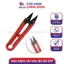 Kéo bấm chỉ cán đỏ DJ-107 thép không gỉ CHÍNH HÃNG Phụ kiện ngành may, keo bấm chỉ tiện lợi, không gỉ