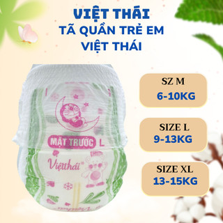 Tã Bỉm Quần Giá Rẻ Việt Thái Made in Việt Nam M40/L36/XL32