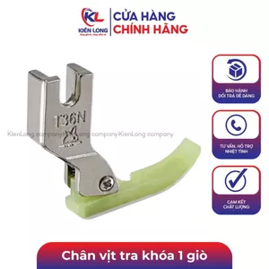 Chân vịt tra khóa 1 giò nhựa máy may công nghiệp (T36N/T36LN), sử dụng cho máy may công nghiệp 1 kim(.Combo 2 cái)