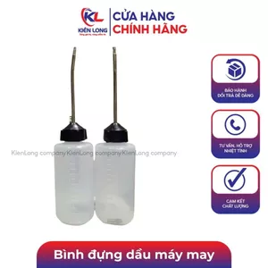 2 Bình đựng dầu máy may, Vịt dầu 120ml (bình tra dầu máy, Dùng để châm dầu máy may, tra dầu, bơm dầu