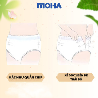 Combo 50 miếng băng vệ sinh dạng quần Chiềng Mai dành cho phụ nữ đi sinh, trong chu kỳ freesize vòng hông 80-110cm
