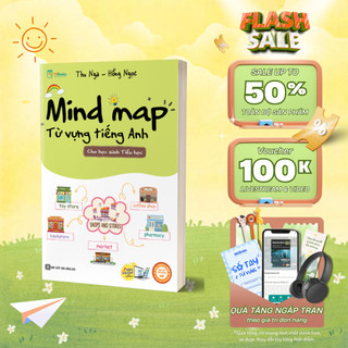 Sách - Mind Map Từ Vựng Tiếng Anh Cho Học Sinh Tiểu Học - MCBooks