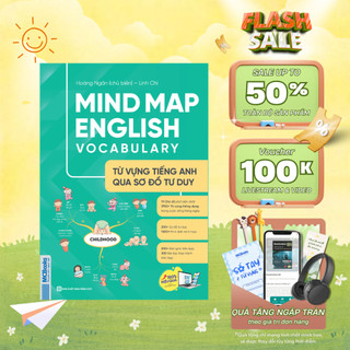 Sách - Mind Map English Vocabulary -Từ vựng tiếng Anh qua sơ đồ tư duy Mcbooks