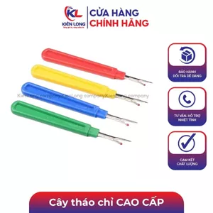 Cây tháo chỉ CAO CẤP Cây rạch khuyết (13cm) loại to cán nhựa, phụ kiện ngành may (2 cái ,5 cái)