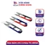 Kéo bấm chỉ sơn 2 màu TC-805A vỉ 12 cái, kéo bấm chỉ sử dụng trong ngành may hai màu siêu sắc