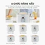 Combo nồi nấu chậm Samono SW-SC08B 0.8L và máy xay mini ăn dặm cho bé SW-MC200/MC200S- 300ml