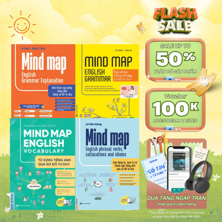 Sách -  MindMap English-  Học Tiếng Anh Qua Sơ Đồ Tư Duy MCBooks (Combo/Lẻ Tùy Chọn)