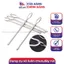 Dụng cụ xỏ luồn chun, xỏ luồn dây rút dài 8 cm chất liệu bằng thép không gỉ(GIÁ 2 và 5 CÁI)