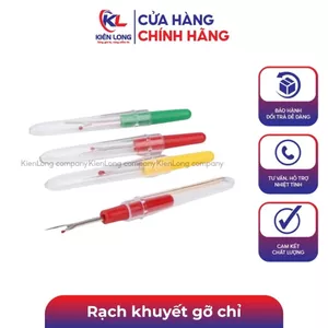 Rạch khuyết gỡ chỉ cao cấp, Cây tháo chỉ sử dụng trong may mặc màu ngẫu nhiên ,5 cái,10 cái