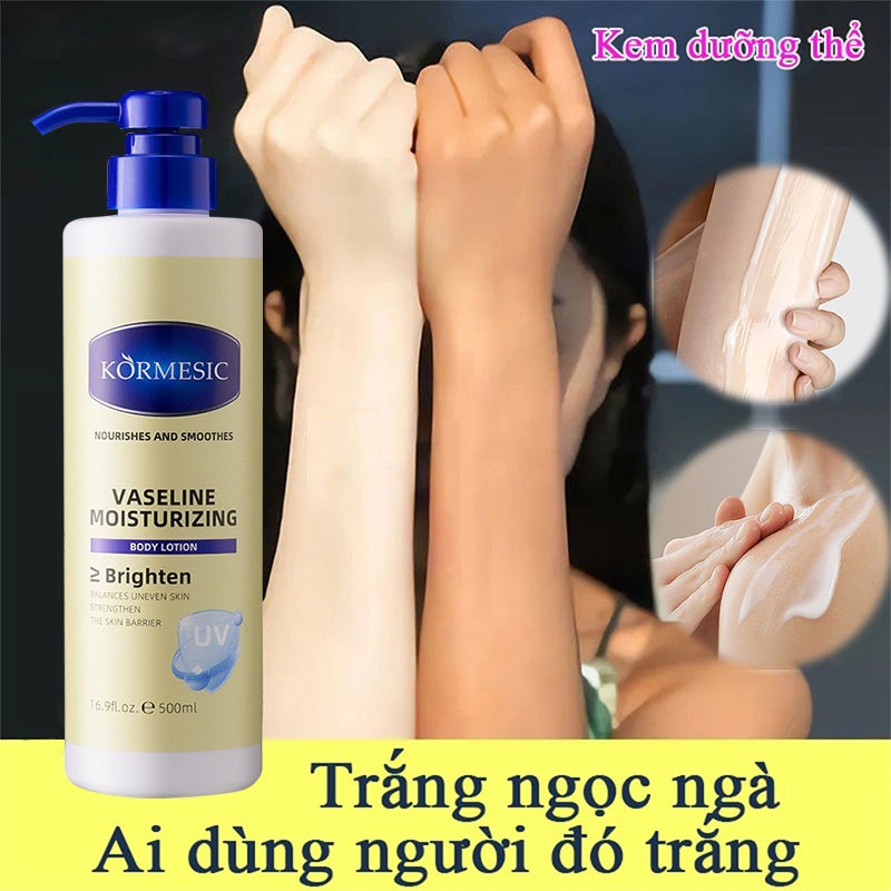 Sữa Dưỡng Thể Vaseline 500ml - Hình ảnh thực tế