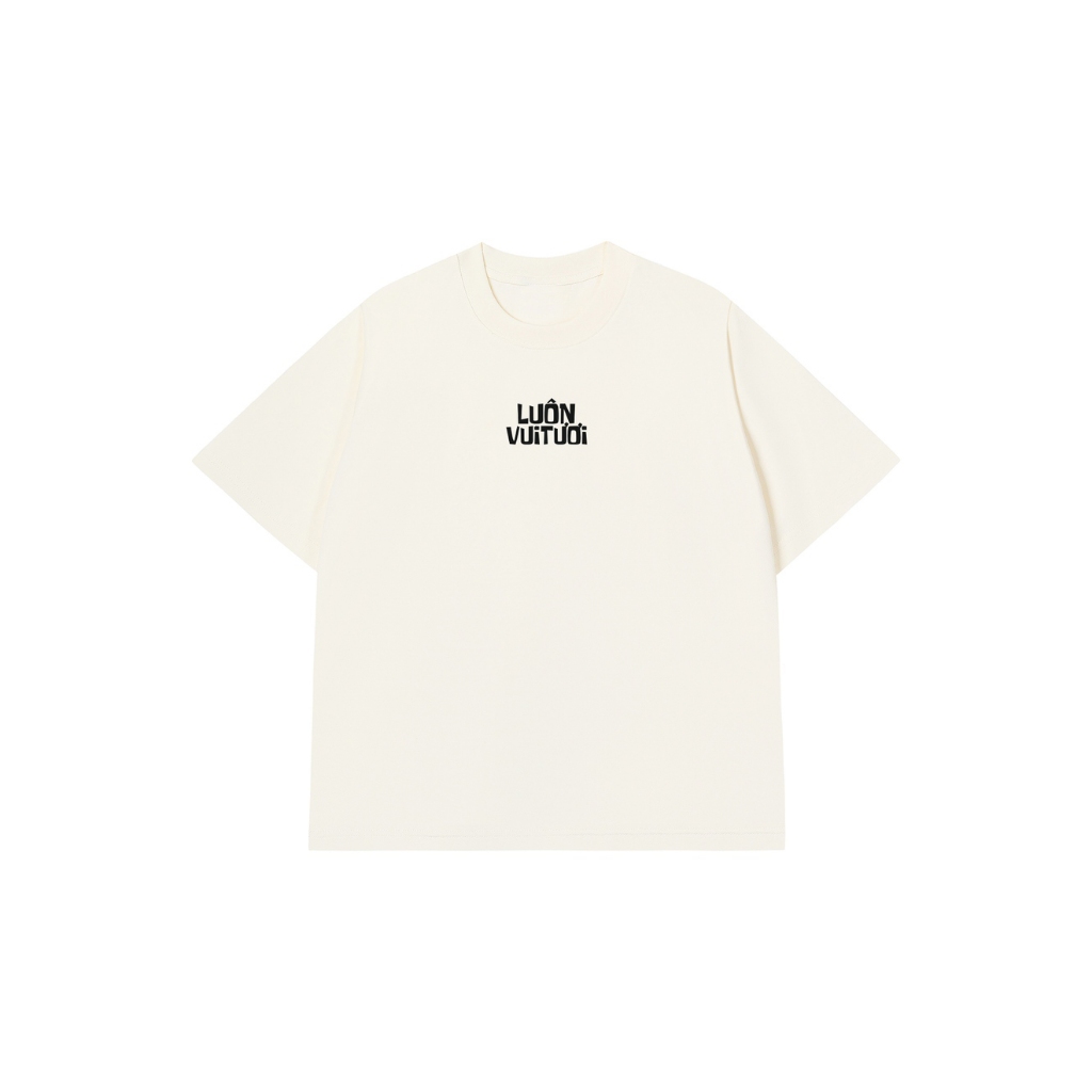 Áo Vớ Vẩn Vui Tươi REDLABEL Áo Thun NHẠC ĐẾN NHÀ Cotton 100% Oversize Nam Nữ TS37
