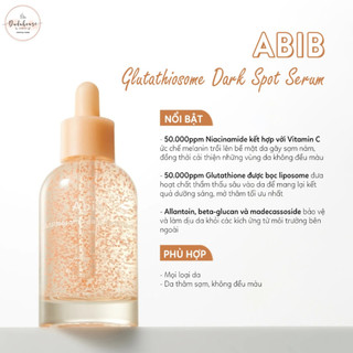 Tinh Chất Abib Glutathiosome Dark Spot Drop / Heartleaf Teca Capsule Serum Dưỡng Sáng 50ml Duduhouse