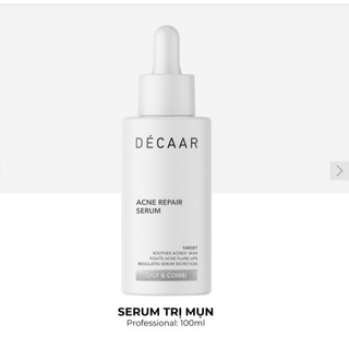 [tem cty] Décaar Acne Repair Serum – Serum Hỗ Trợ Giảm Mụn, Điều Tiết Dầu, Kháng Khuẩn