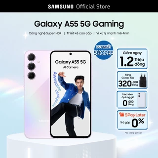 Điện thoại Galaxy A55 5G phiên bản giới hạn Gaming RƯƠNG AWESOME - Bộ quà trị giá 1.6 triệu đồng