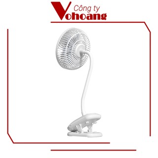 Quạt kẹp tích điện Totolink FAN01 Công suất: 6.2W 1800mAh mát mẻ, phù hợp dùng văn phòng, bàn làm việc, đầu giường