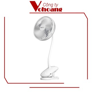 Quạt kẹp tích điện Totolink FAN01 Công suất: 6.2W 1800mAh mát mẻ, phù hợp dùng văn phòng, bàn làm việc, đầu giường