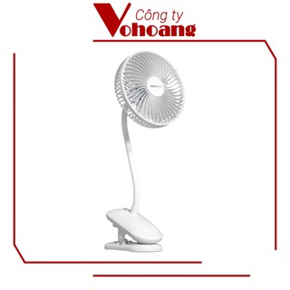 Quạt kẹp tích điện Totolink FAN01 Công suất: 6.2W 1800mAh mát mẻ, phù hợp dùng văn phòng, bàn làm việc, đầu giường