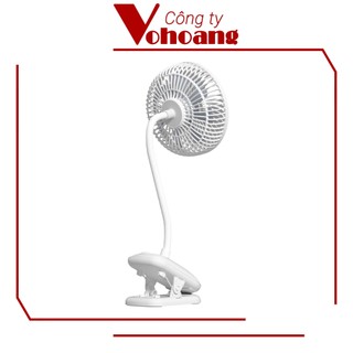 Quạt kẹp tích điện Totolink FAN01 Công suất: 6.2W 1800mAh mát mẻ, phù hợp dùng văn phòng, bàn làm việc, đầu giường