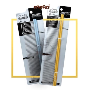 Lược chải lông chó mèo inox GoldPets gỡ lông rối cao cấp