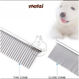 Lược chải lông chó mèo inox gỡ lông rối lông rụng