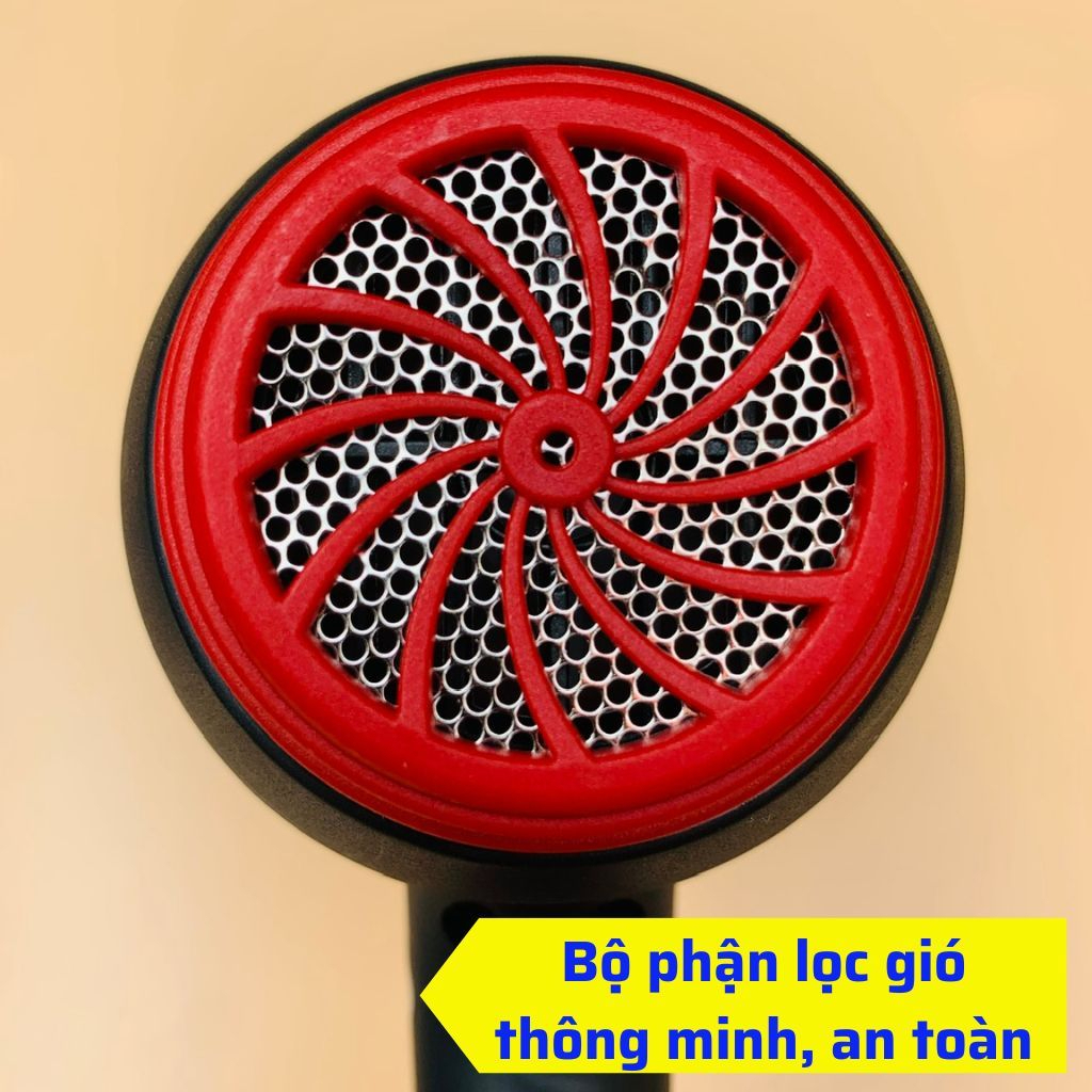 Máy sấy tóc HUSO công suất lớn, ION âm xanh, sấy nhanh 2 chiều nóng lạnh, chuẩn Salon | BigBuy360 - bigbuy360.vn