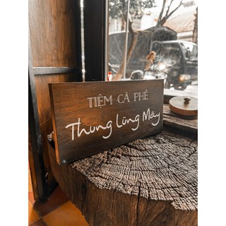 PHÔI BẢNG GỖ ĐỂ QUẦY - TREO IN THEO YÊU CẦU • IN UV SANG TRỌNG • ĐỘ BỀN CAO