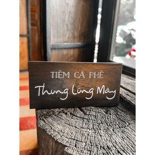 PHÔI BẢNG GỖ ĐỂ QUẦY - TREO IN THEO YÊU CẦU • IN UV SANG TRỌNG • ĐỘ BỀN CAO