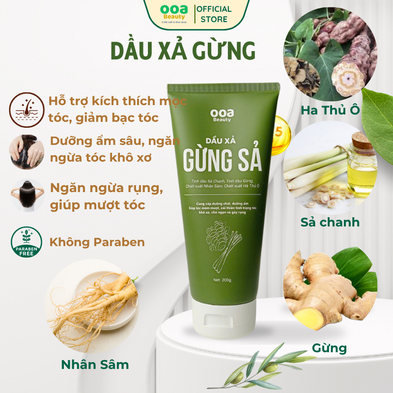 Sử dụng Dầu Xả Thảo Dược Gừng Và Sả trong đời sống
