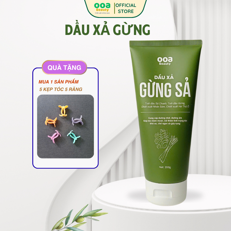 Dầu Xả Thảo Dược Gừng Sả - Hình ảnh thực tế