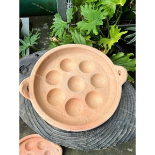 Khuôn Làm Bánh Khọt Nam Bộ/Nướng Bánh - Gốm Đất Nung - Gốm Xưa Lái Thiêu Cho Người Hoài Niệm