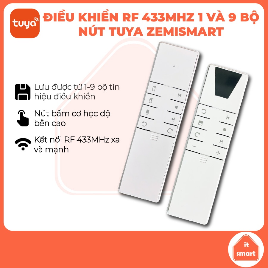 Điều khiển rèm RF Zemismart