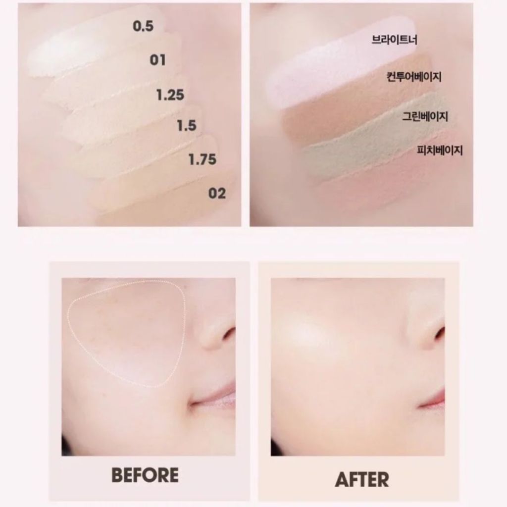 Che khuyết điểm The Saem Cover Perfection Tip Concealer SPF28 PA++ 6.5g