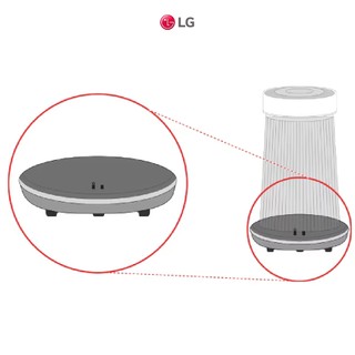 Bánh xe cho máy lọc khí LG PuriCare 360  AS10GDWH0, AS10GDBY0, AS65GDWH0, AS65GDBY0