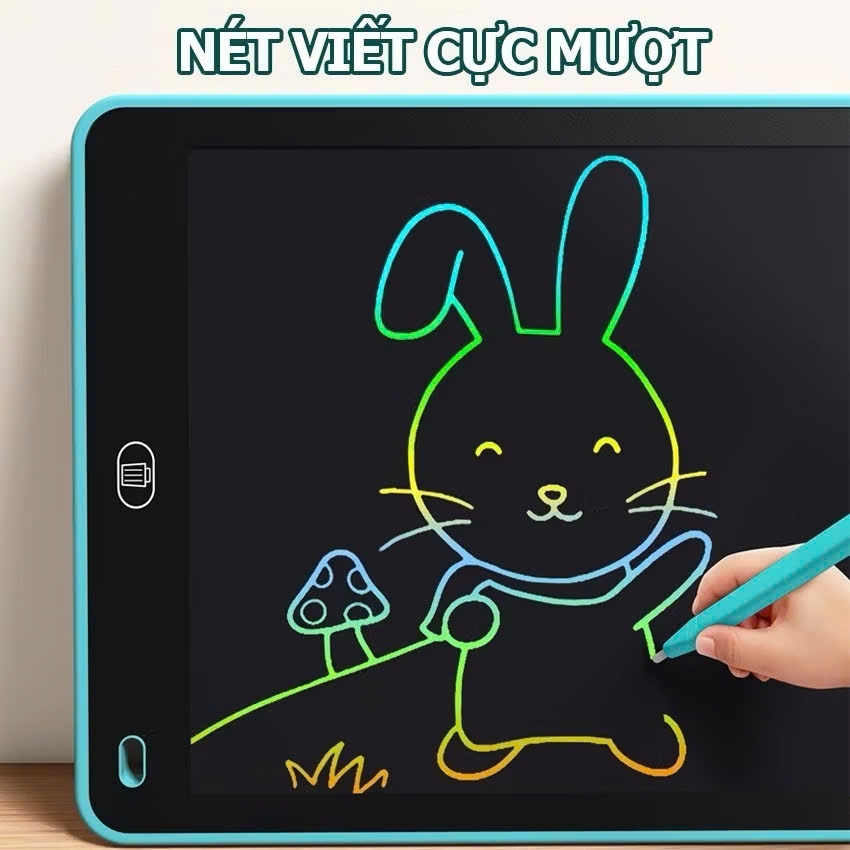 Bảng Tự Xóa LCD Bảng Vẽ Điện Tử Bảng Viết Thông Minh LCD Đa Sắc Máy Tính Bảng Tự Xóa 12 Inch Mini-Đồ Chơi Cho Bé PUKAPI