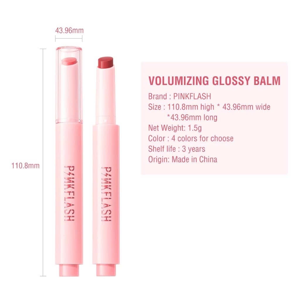Son Dưỡng PINKFLASH Bóng Mượt Mịn Màng Nhẹ Nhàng Không Bết Dính Dễ Thoa 1.5g | NHÍM HOUSE
