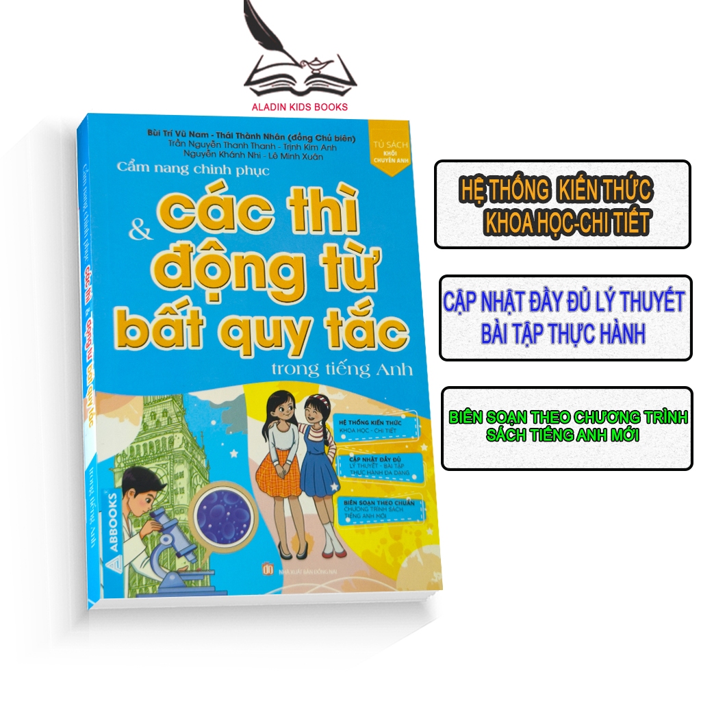 Sách- Cẩm Nang Chinh Phục Các Thì Và Động Từ Bất Quy Tắc Trong Tiếng Anh